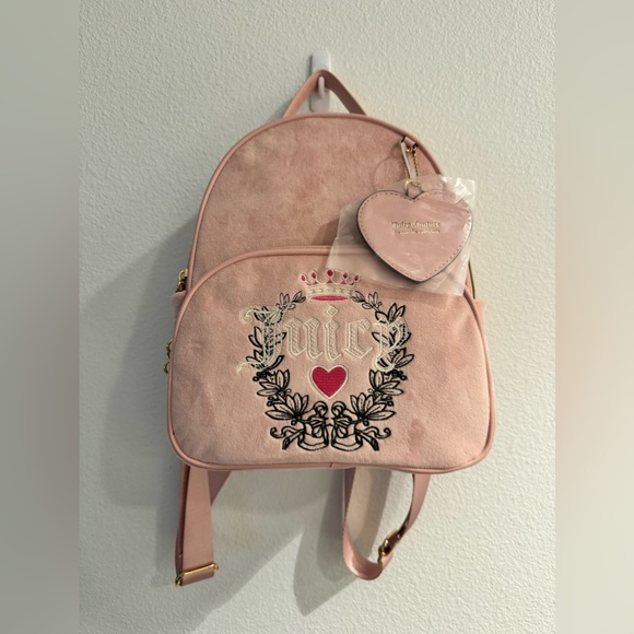 Juicy Couture Handbags - Juicy Couture pink bagpack